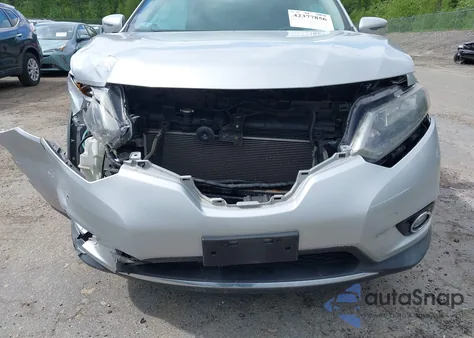 2016 Nissan Rogue Sv из США, поврежденный, VIN KNMAT2MV5GP667984